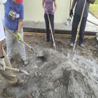 How to Mix Concrete by Hand at Construction Site 